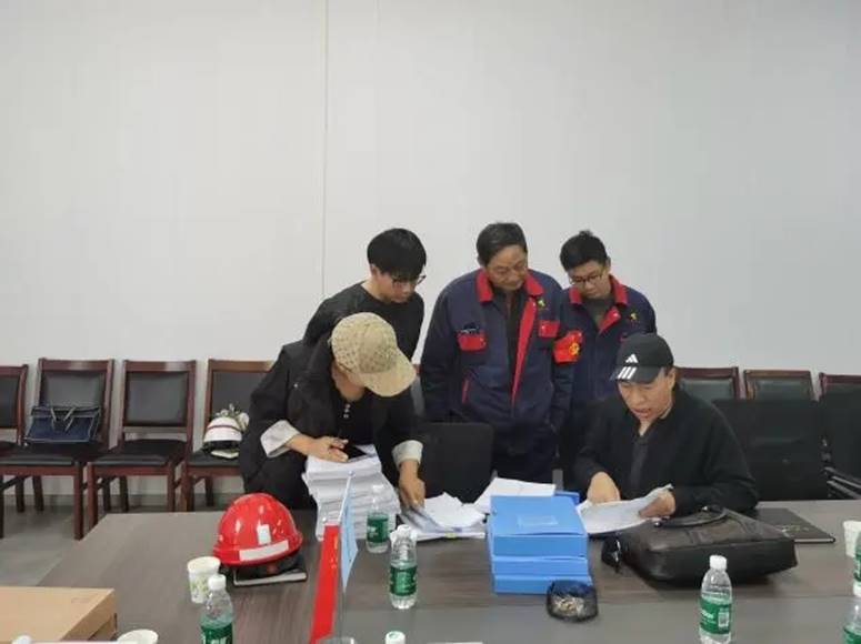 赤峰金通二期電解項目部順利通過赤峰市高新區(qū)國慶節(jié)前安全、質(zhì)量...