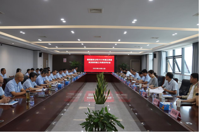 公司召開黨支部黨建工作質(zhì)效評價會議 公司召開黨支部黨建工作質(zhì)效評價會議